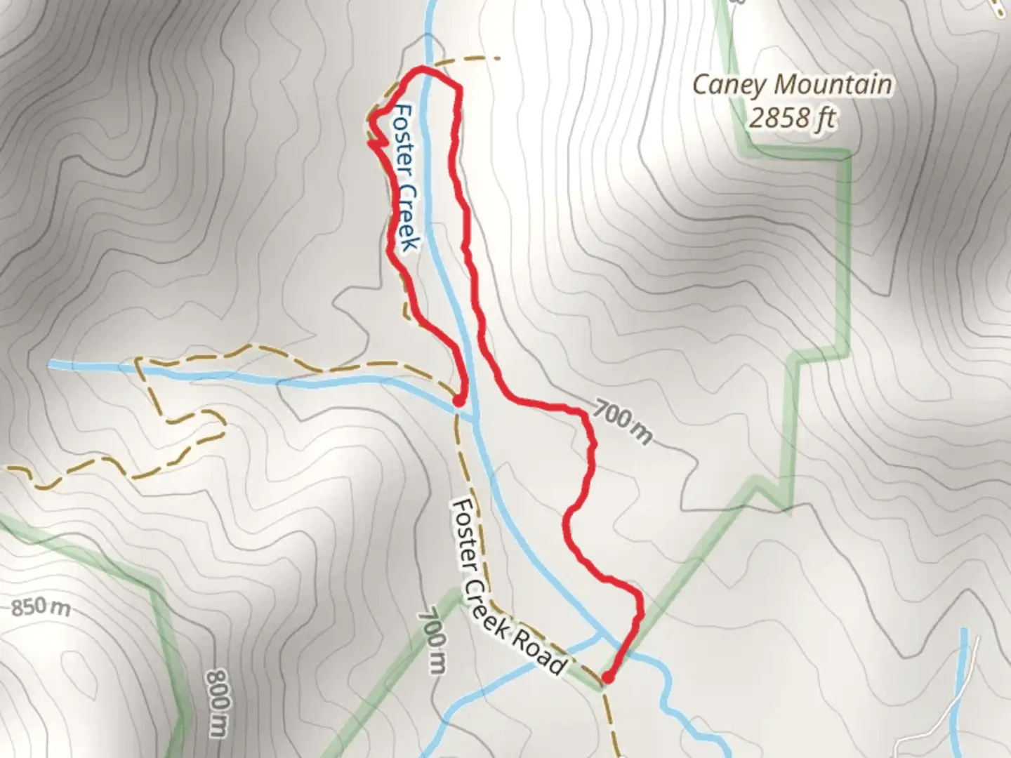 An image depicting the trail Foster Fields Trail and its surrounding area.