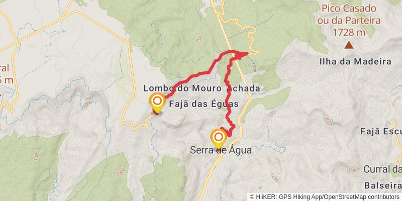 Rota Circula De Madeira stage 6 Map