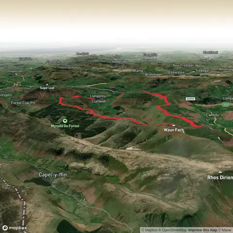 Llanbedr and Waun Fach Circular