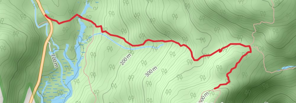 Tongue Mountain Range Loop stage 1 Map