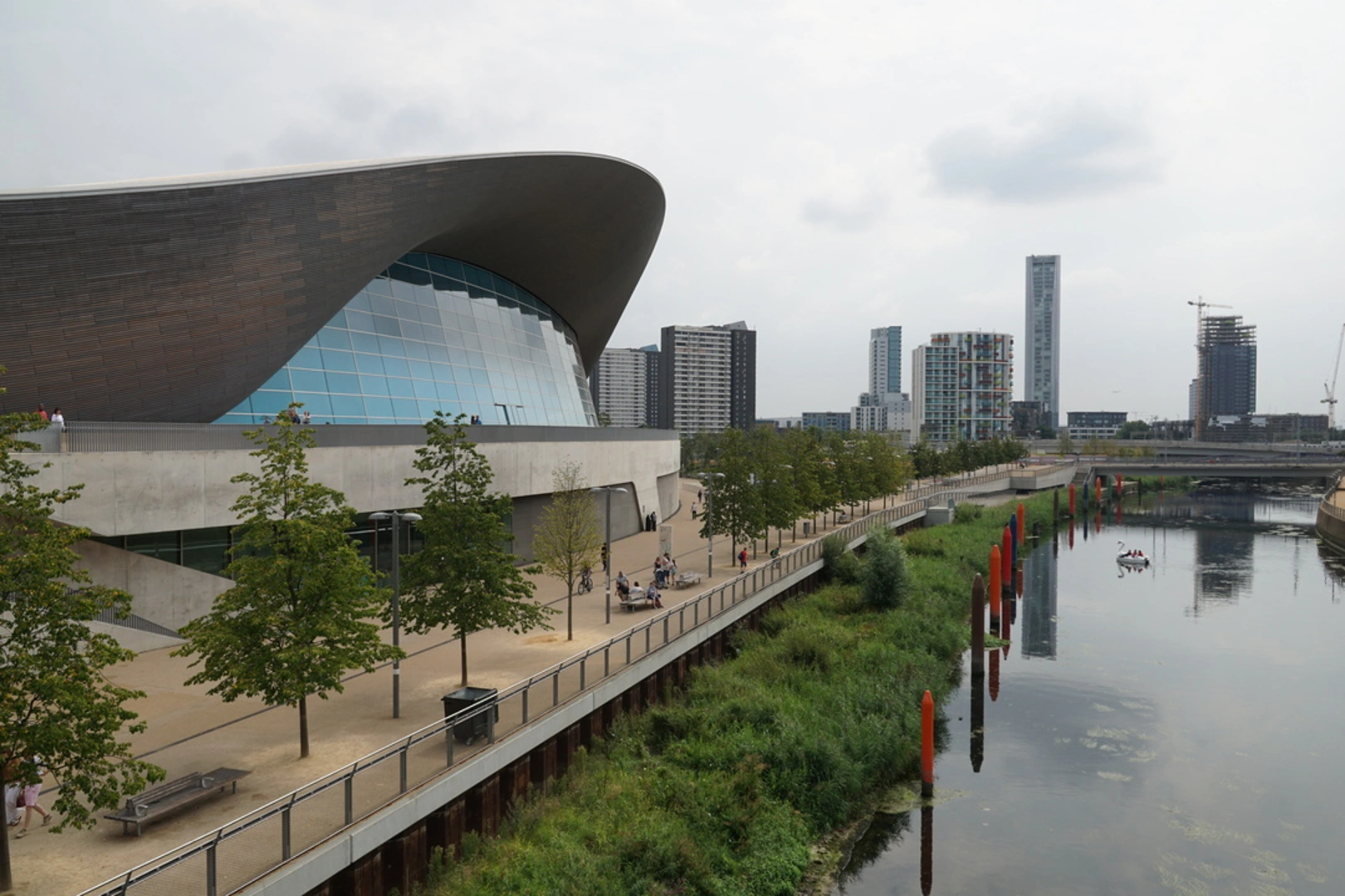 An image depicting the trail Olympic Park Loop and its surrounding area.