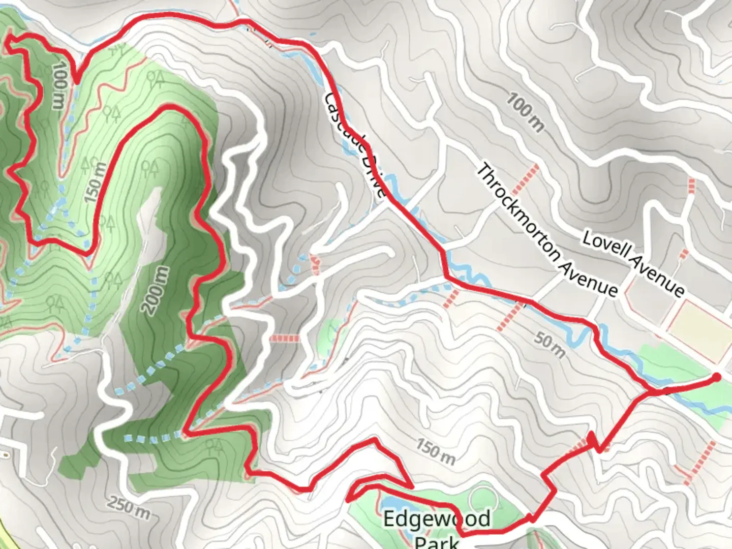 An image depicting the trail Cypress Trail and its surrounding area.