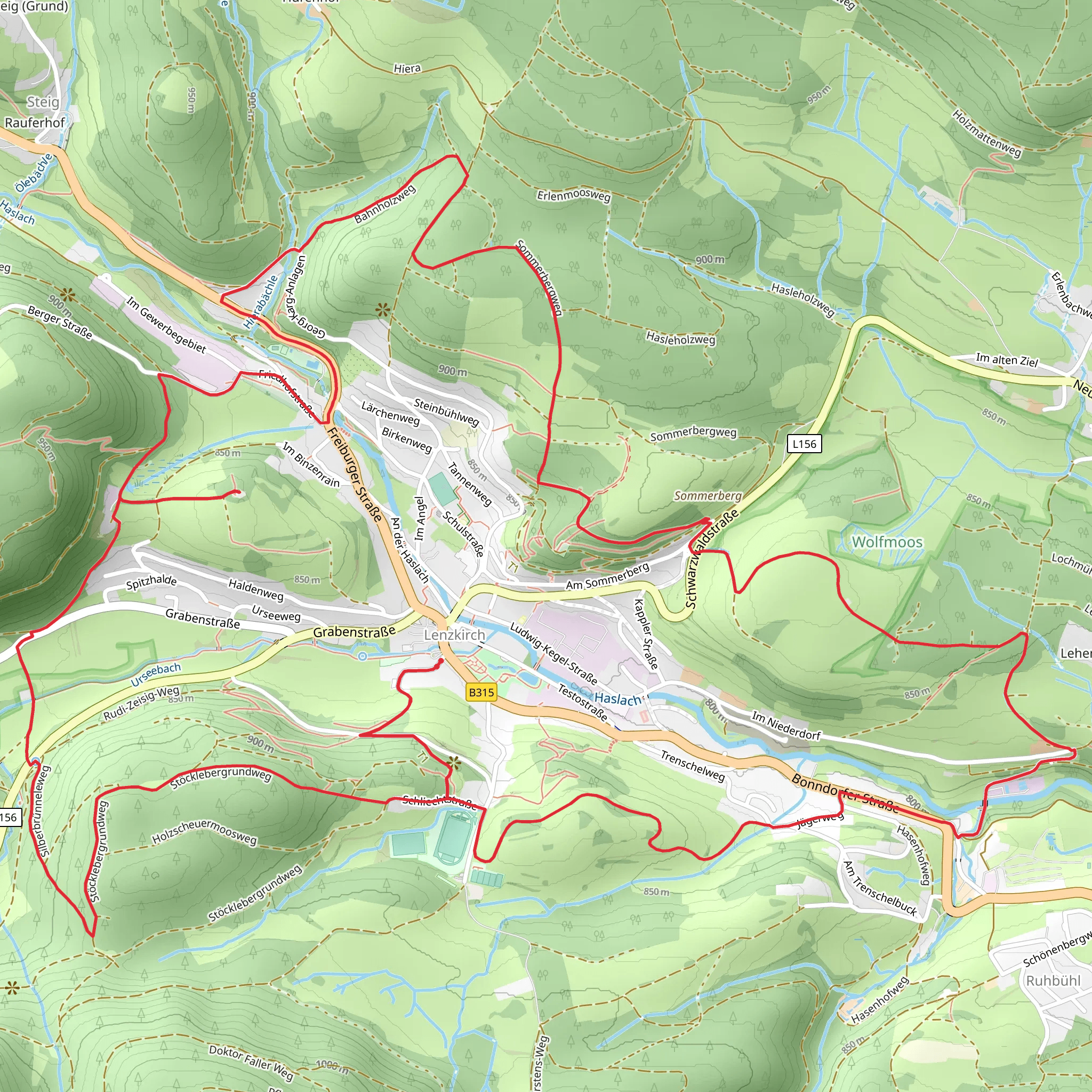 Holderreuthe and Stadtmusik Panoramaweg Loop mobile static map