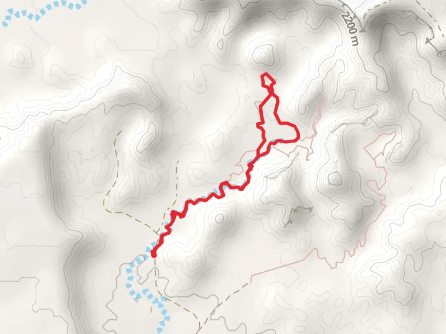 An image depicting the trail Lybrook Badlands Loop Trail and its surrounding area.