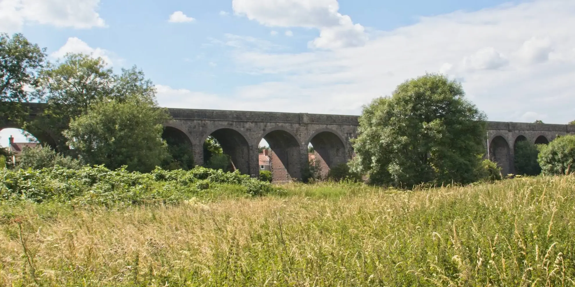 An image depicting the trail Shepton Mallet and the Fosse Way and its surrounding area.