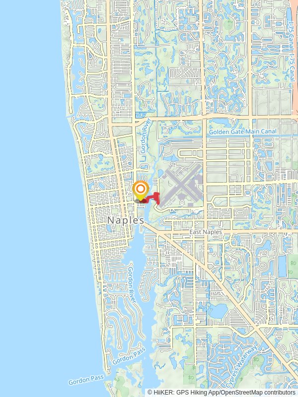 Baker Park and Blair Foundation Bridge Loop mobile static map