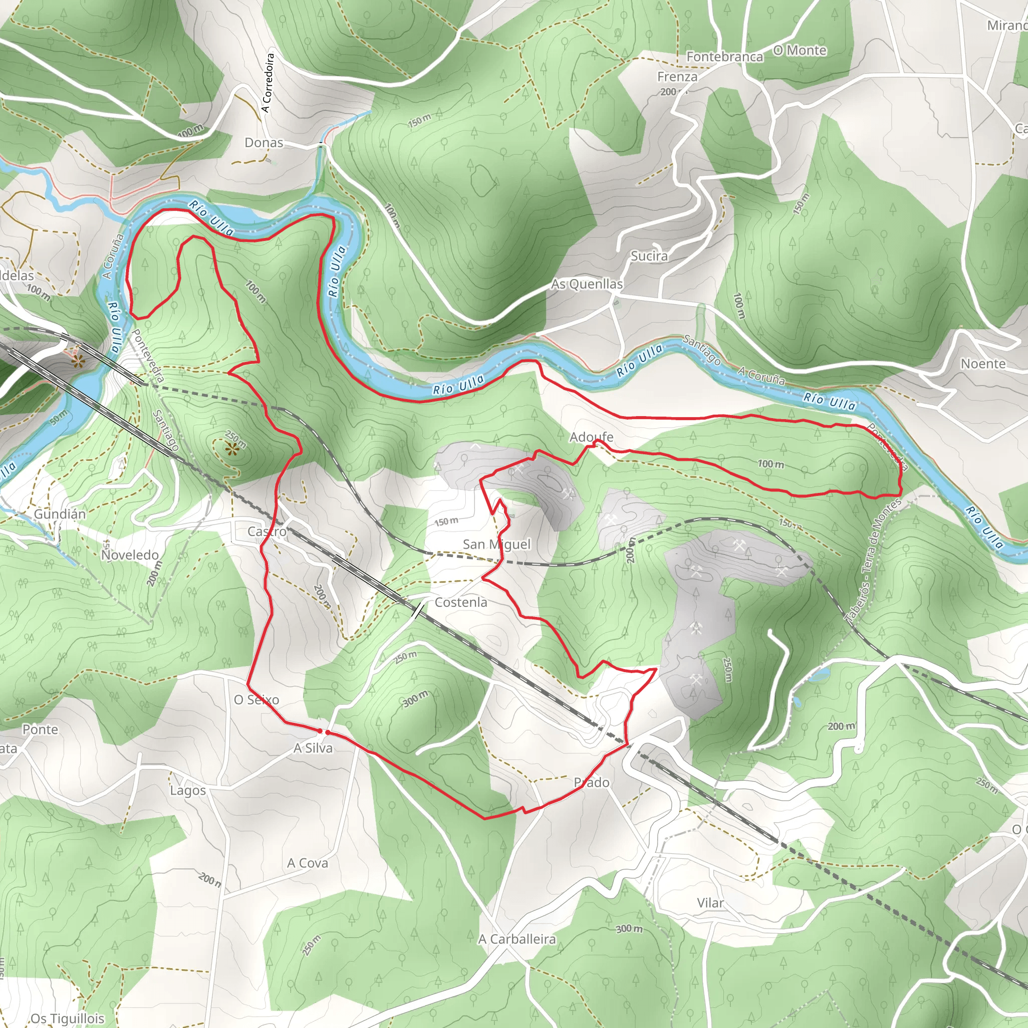PR G 196 Ruta de Castro mobile static map