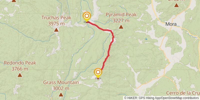 Skyline Trail stage 4 Map