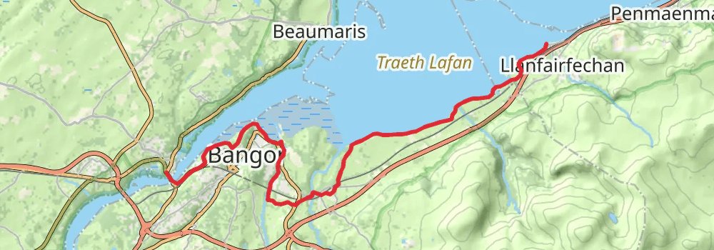 Wales Coast Path stage 6 Map