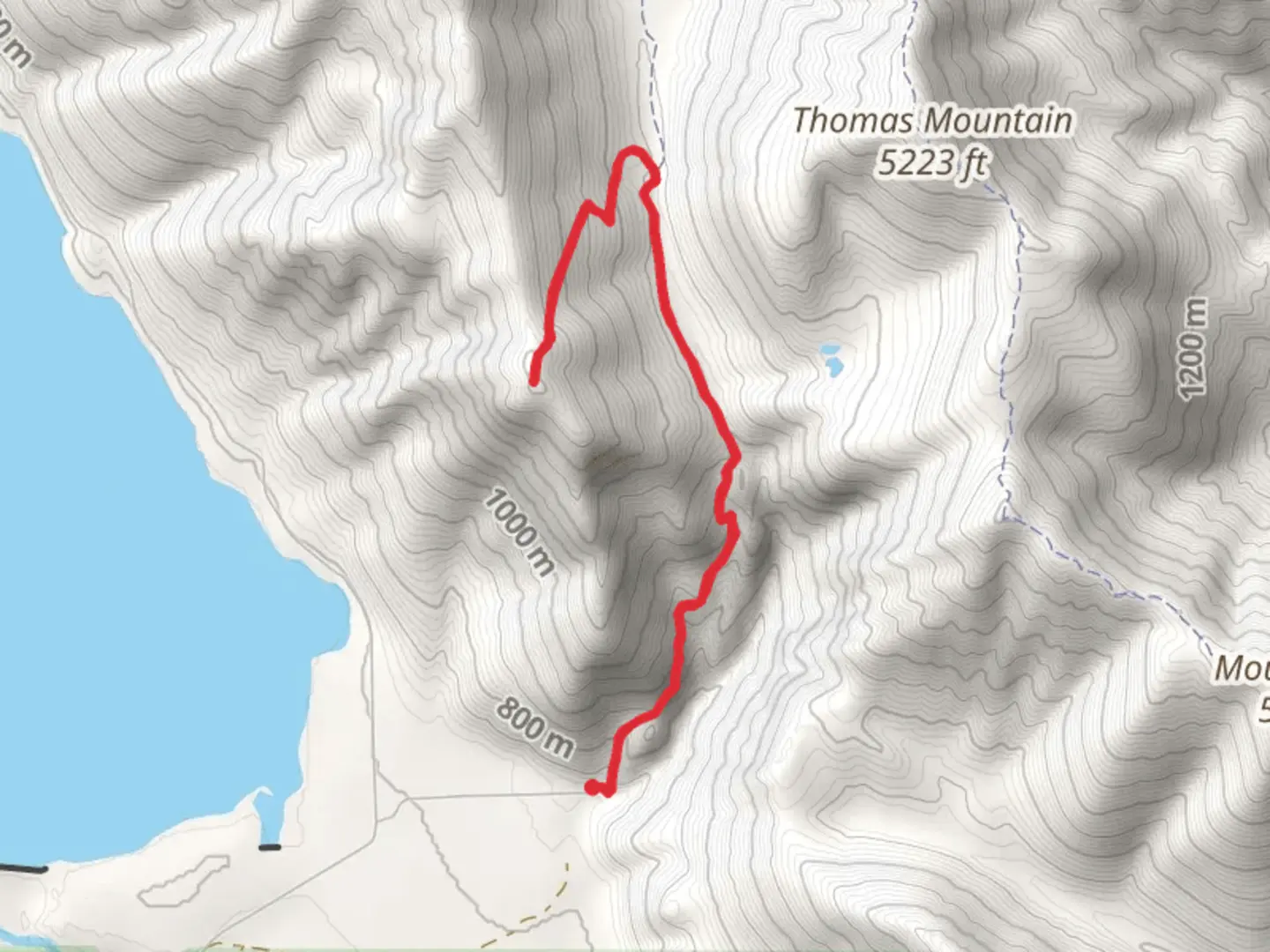 An image depicting the trail Beacon Ridge via Kachess Ridge Trail and its surrounding area.