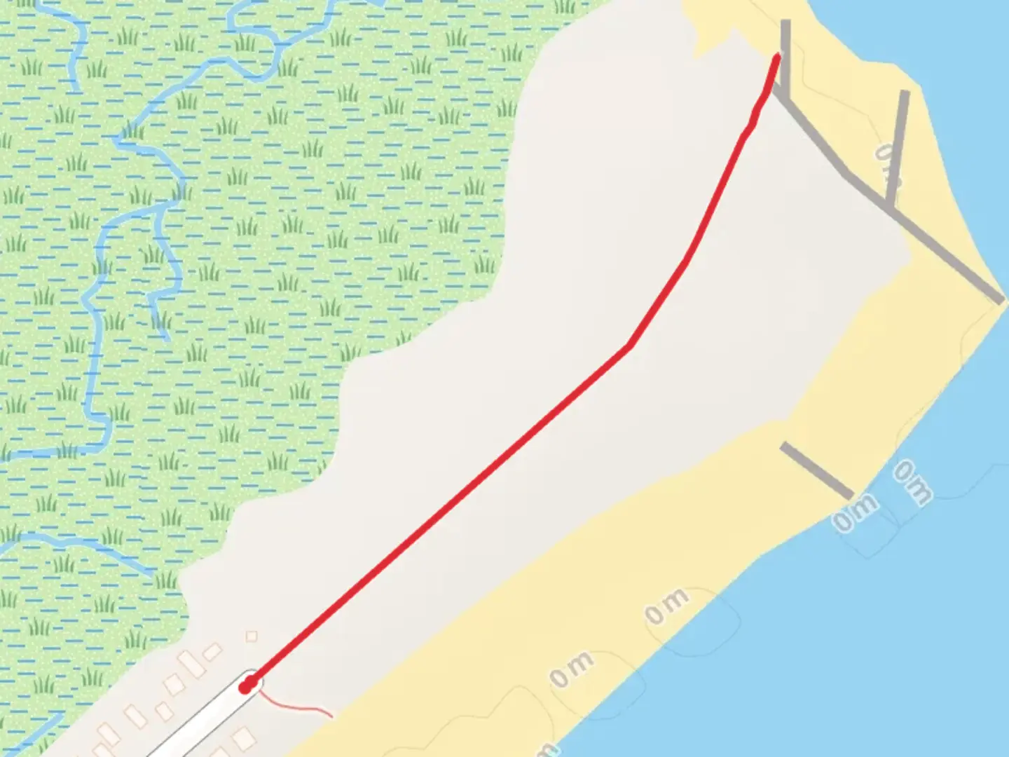 An image depicting the trail East Ashley Avenue and its surrounding area.