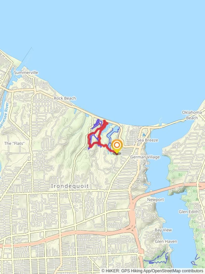 An image depicting the trail Trott Lake and Eastman Lake Loop and its surrounding area.