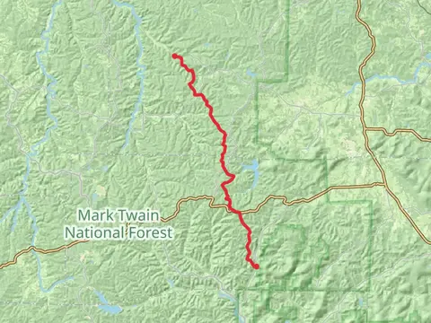 Ozark Trail - Trace Creek Section - Long