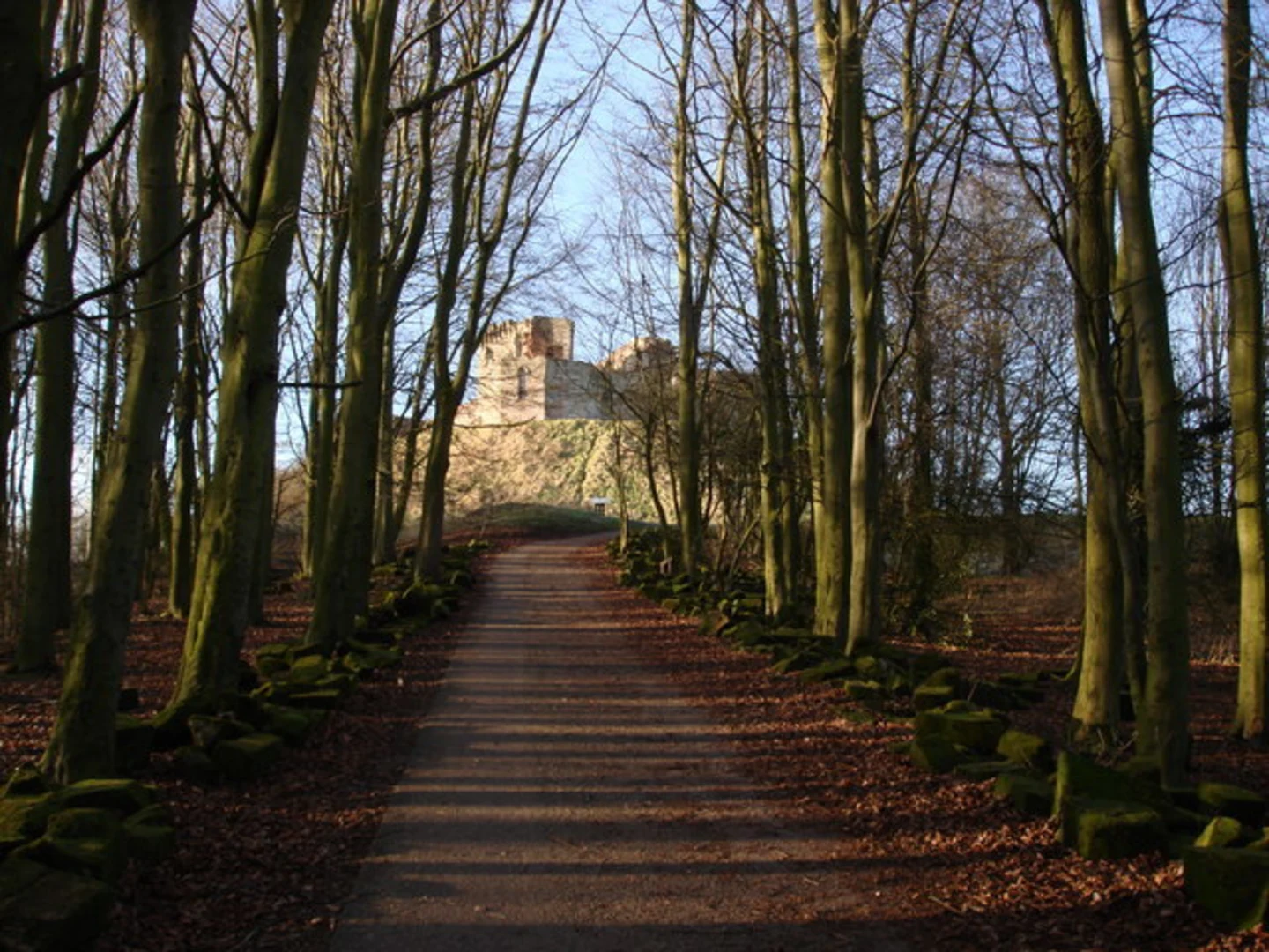 An image depicting the trail Stafford Castle Loop and its surrounding area.