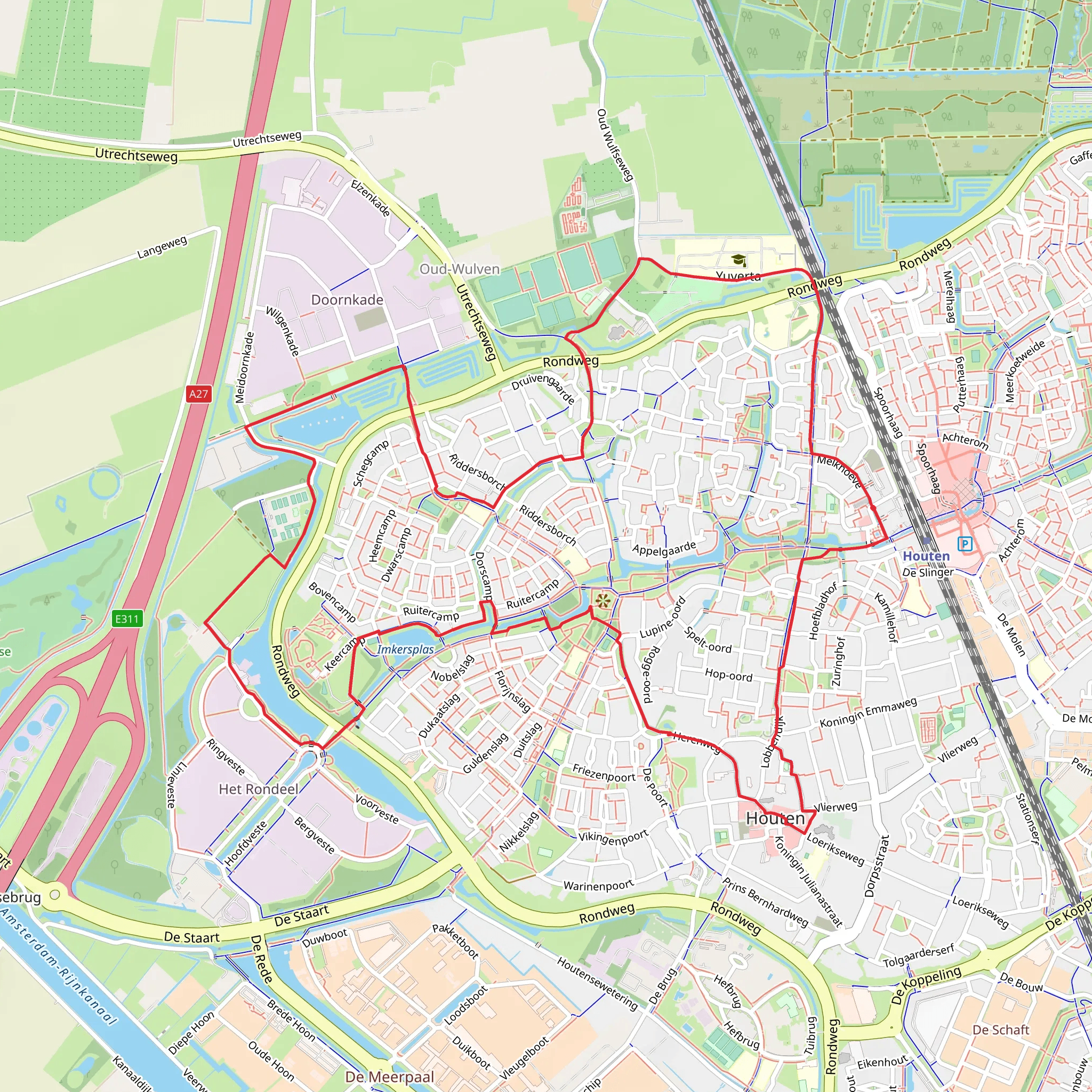 Imperspark and Oude Dorp mobile static map