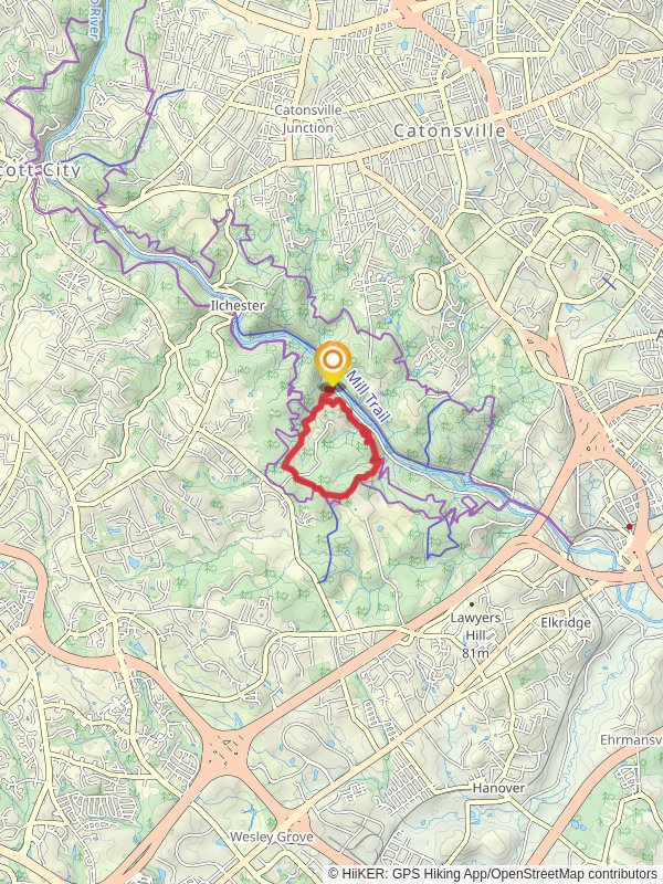 Cascade Falls - Morning Choice - Ridge Loop Trail