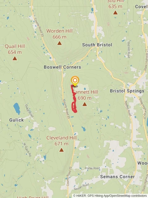 Gannett Hill Road Loop - West