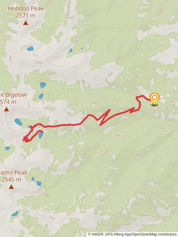 Lower Eagle Lake Trail mobile static map