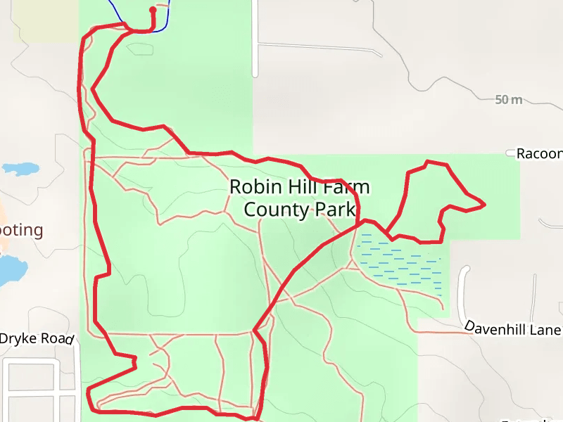 Robin Hill Farm County Park Loop