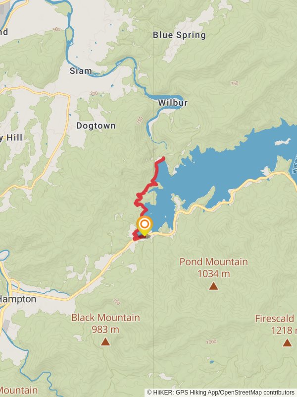 Appalachian Trail - Watauga Lake