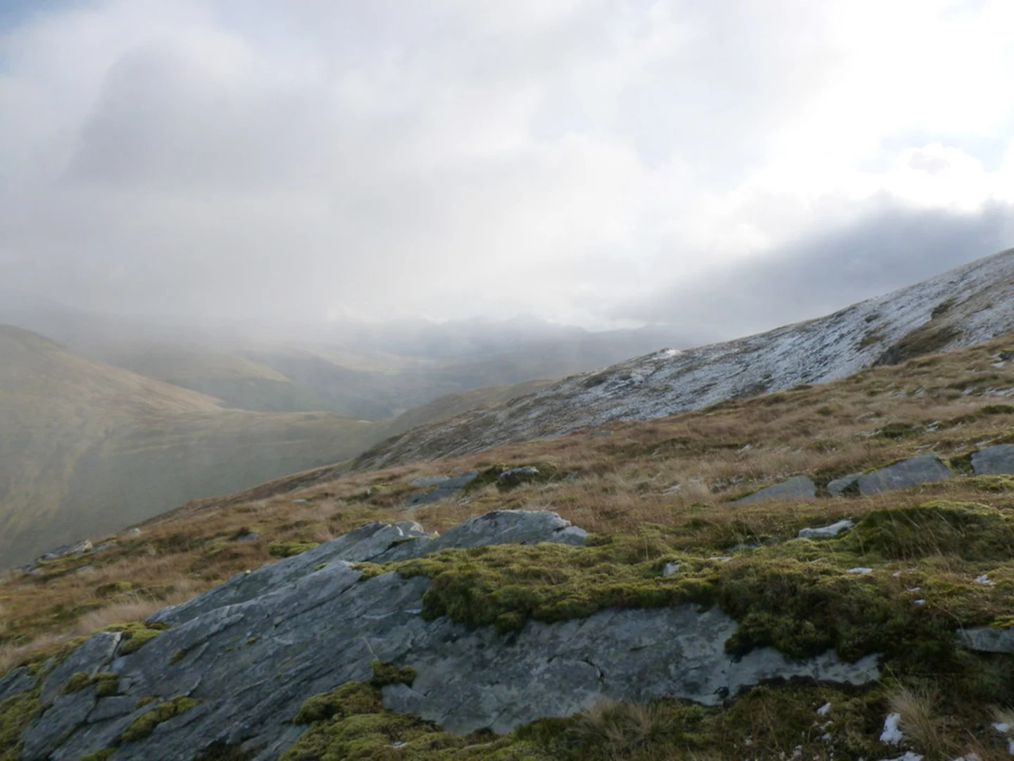 An image depicting the trail Beinn Udlaidh and its surrounding area.