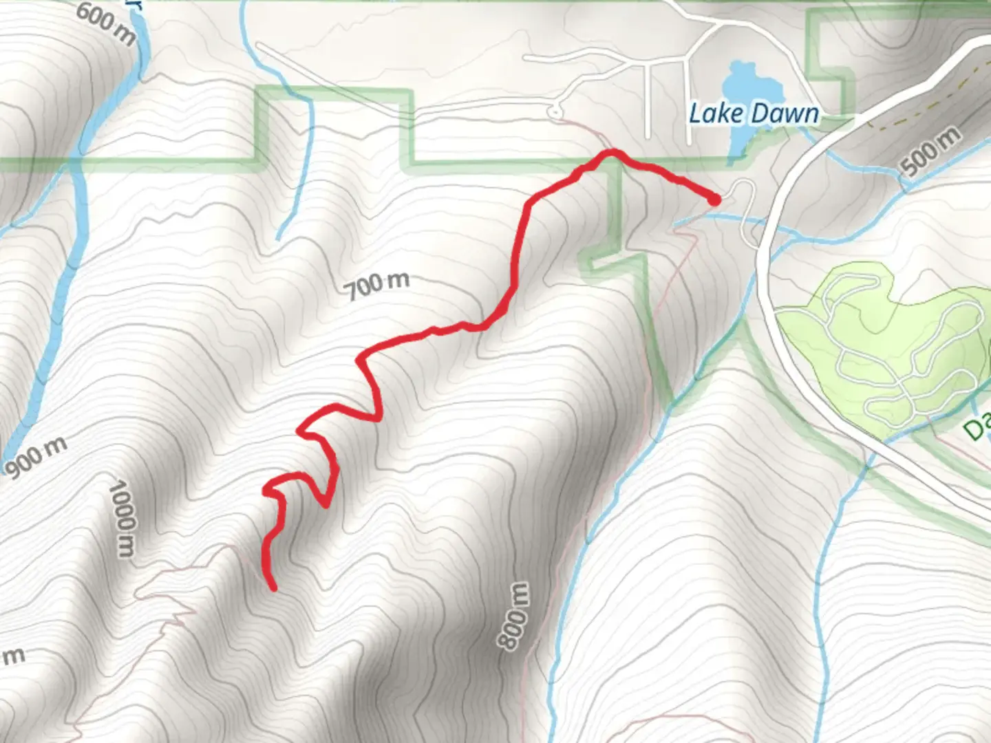 An image depicting the trail Heather Park Short Trail and its surrounding area.