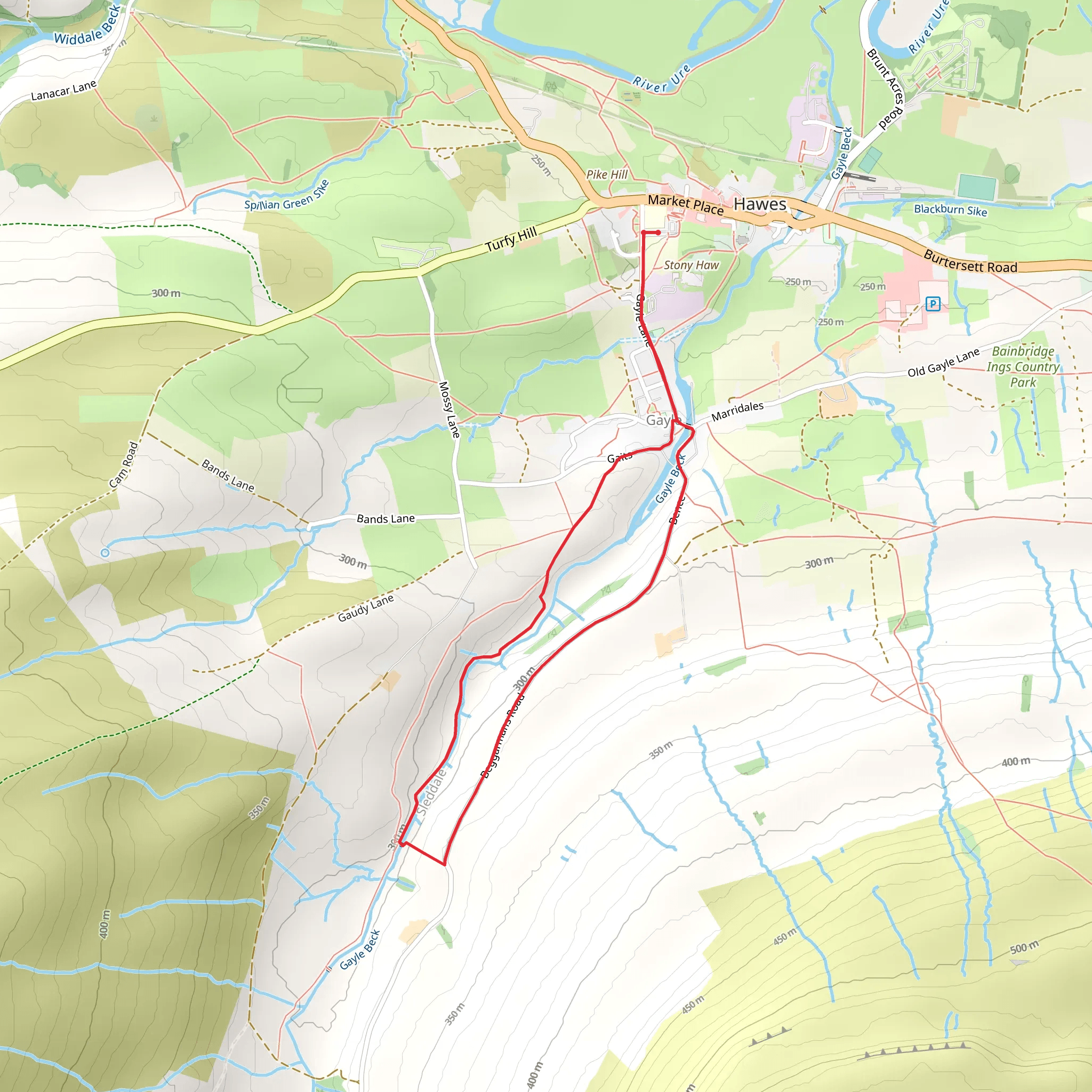 Gayle Loop mobile static map