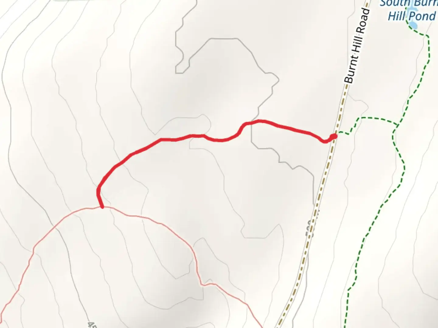 An image depicting the trail South Slope Trail and its surrounding area.
