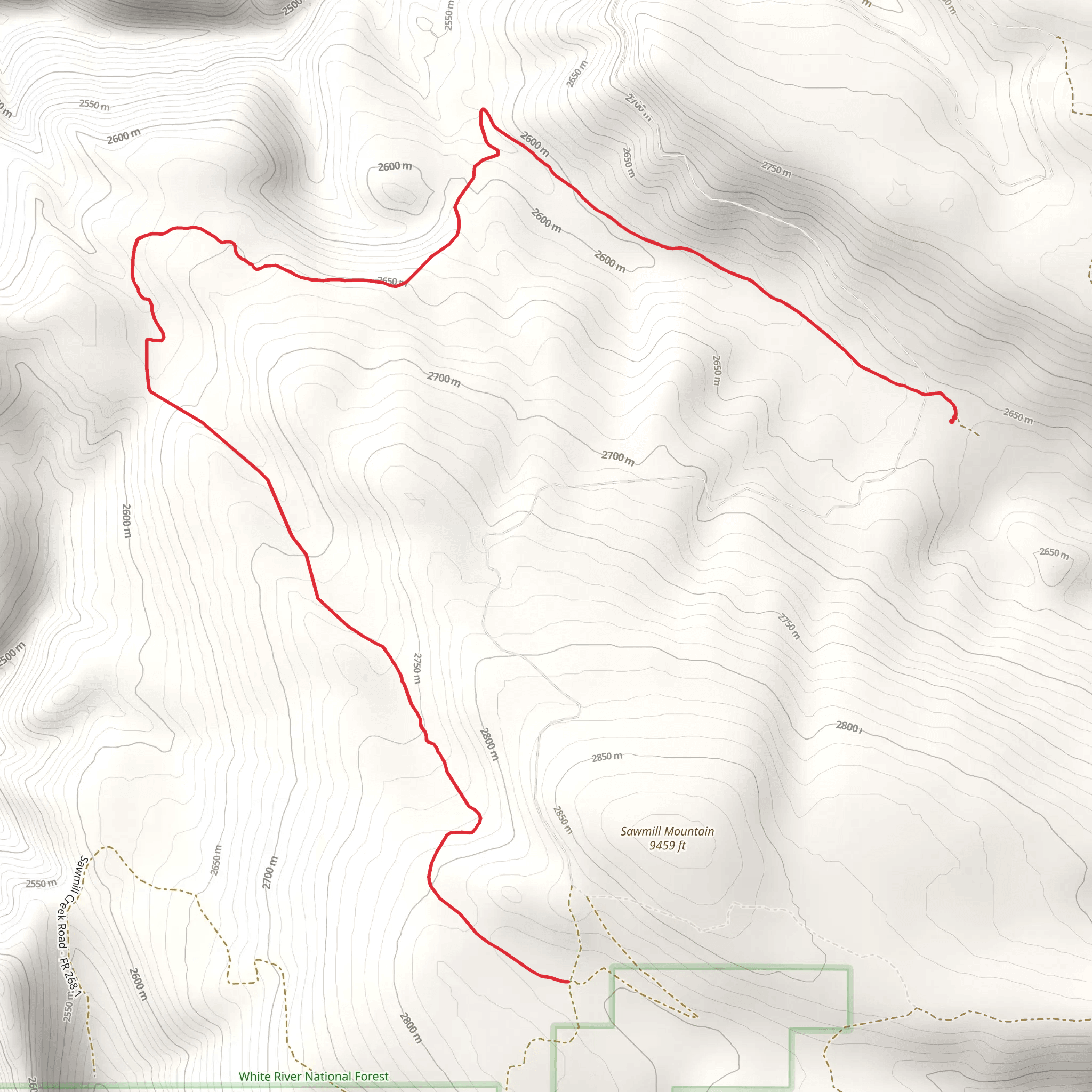 Dickerville Trail mobile static map