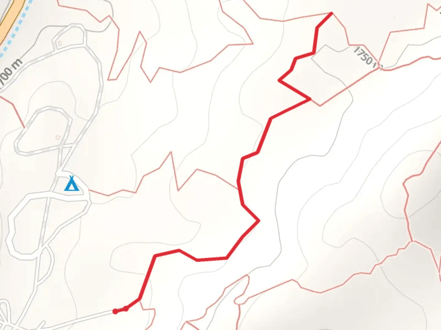 An image depicting the trail Twist and Shout Trail and its surrounding area.