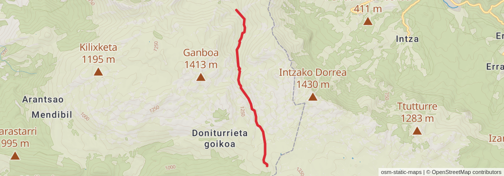 GR 121 Vuelta a Guipuzcoa stage 16 Map