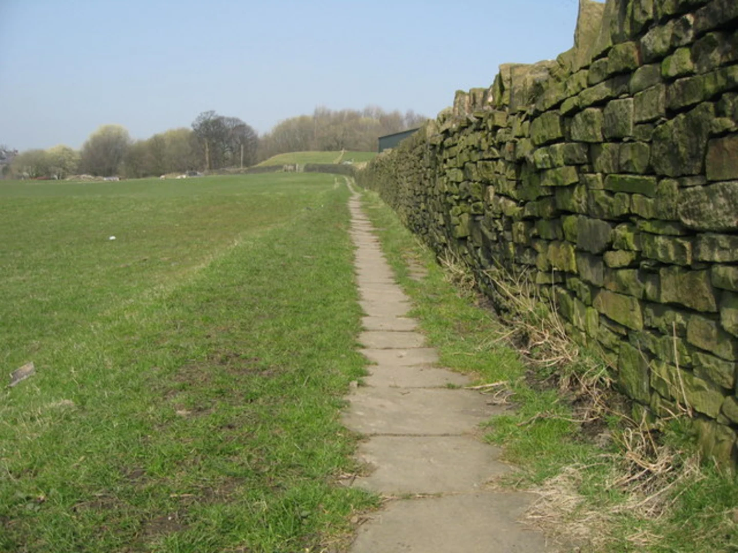 An image depicting the trail Waterfoot - Cowpe Lowe - Waugh's Well - Top of Leach - Irwell Sculpture Trail and its surrounding area.