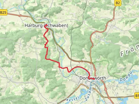 Harburg to Donauworth Walk