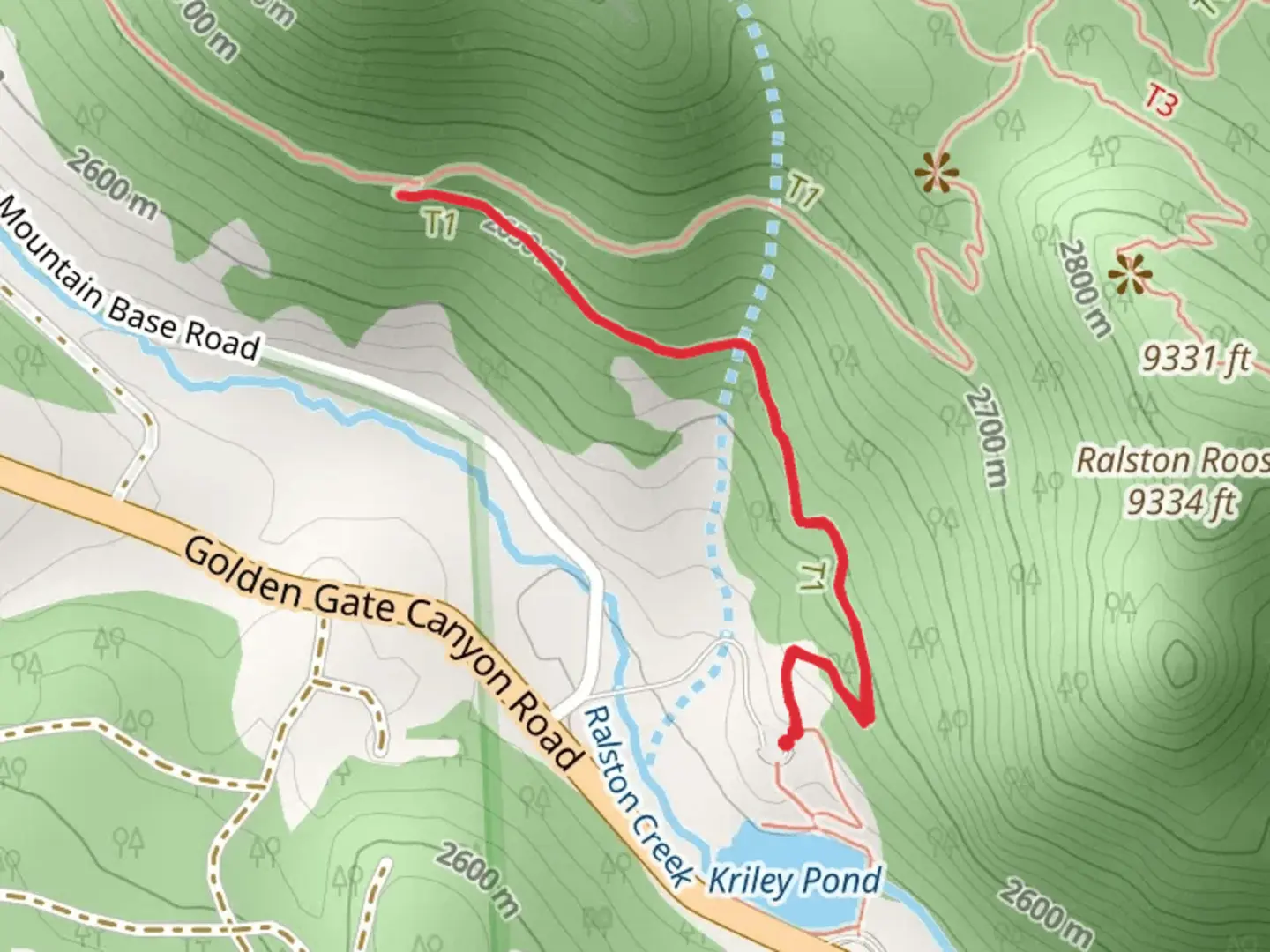 An image depicting the trail Blue Grouse Trail and its surrounding area.