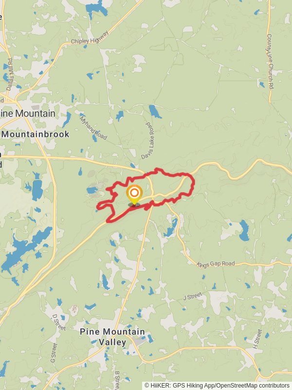 Pine Mountain - Liberty Bell Pool Loop Trail