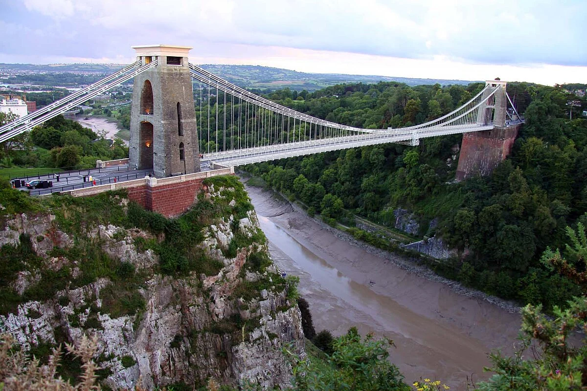 Suspension Bridge, River Avon Way and Nightingale Valley Walk