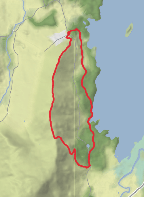 skelgill, catbells, manestry park, borrowdale rainforest  mobile static map