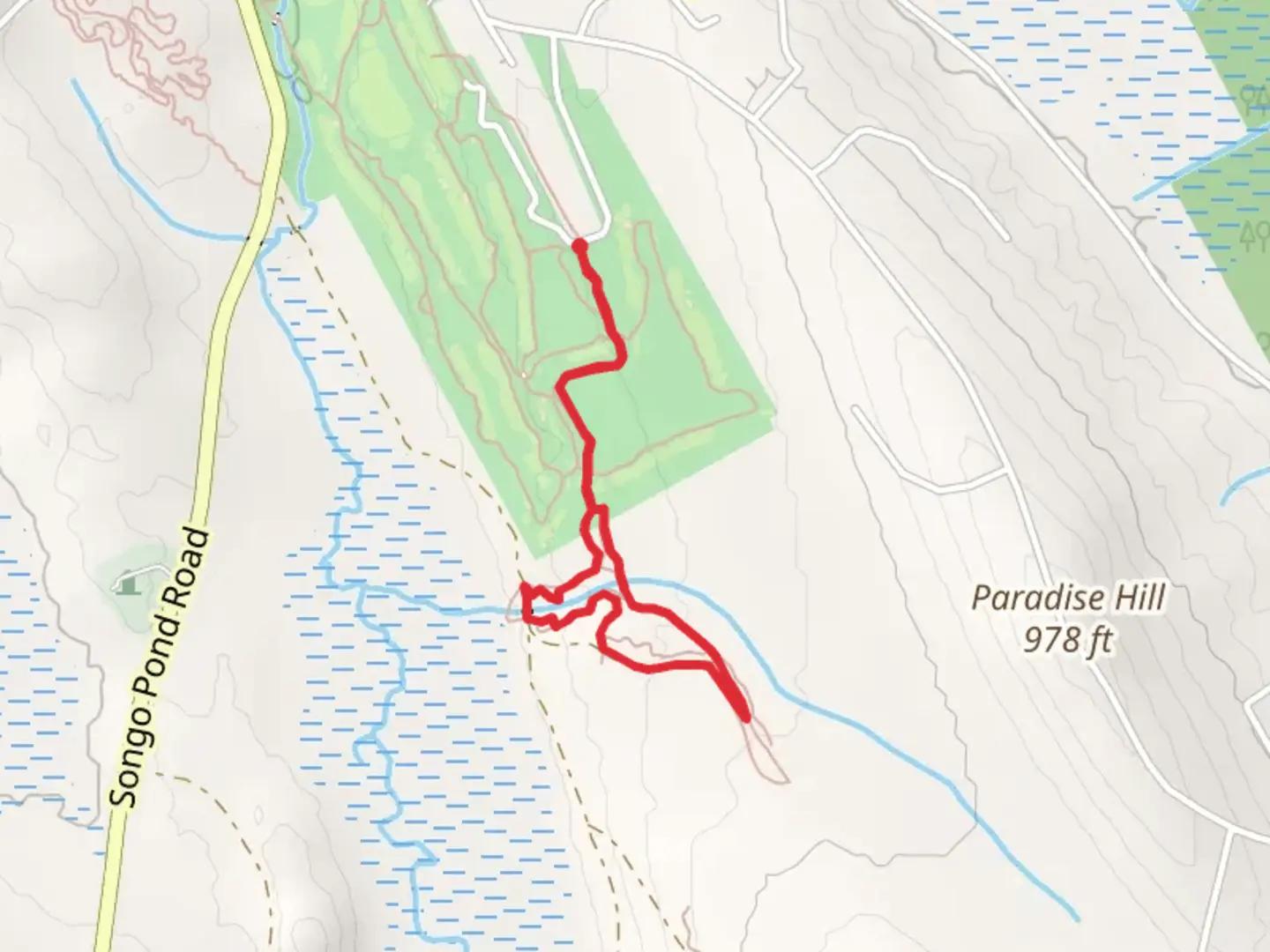 An image depicting the trail Bingham Loop Trail and its surrounding area.