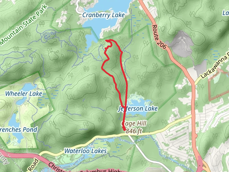 Ranger Trail - Red and Sussex Branch Loop Trail