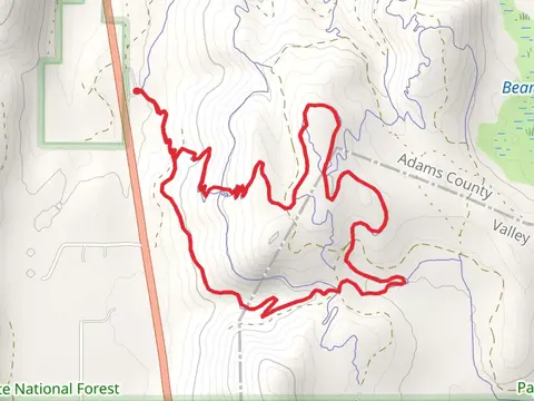 Westy Trail and Blue Ridge Loop
