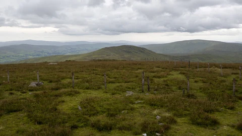 An image depicting the trail Sawel and Dart Mountain Loop and its surrounding area.