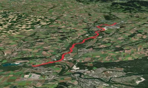 Walk along River Alm from Bad Wimsbach-Neydharting