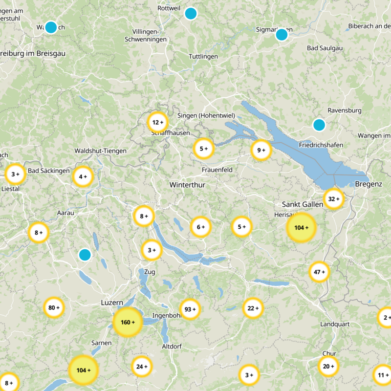 Bezirk Winterthur Static Map