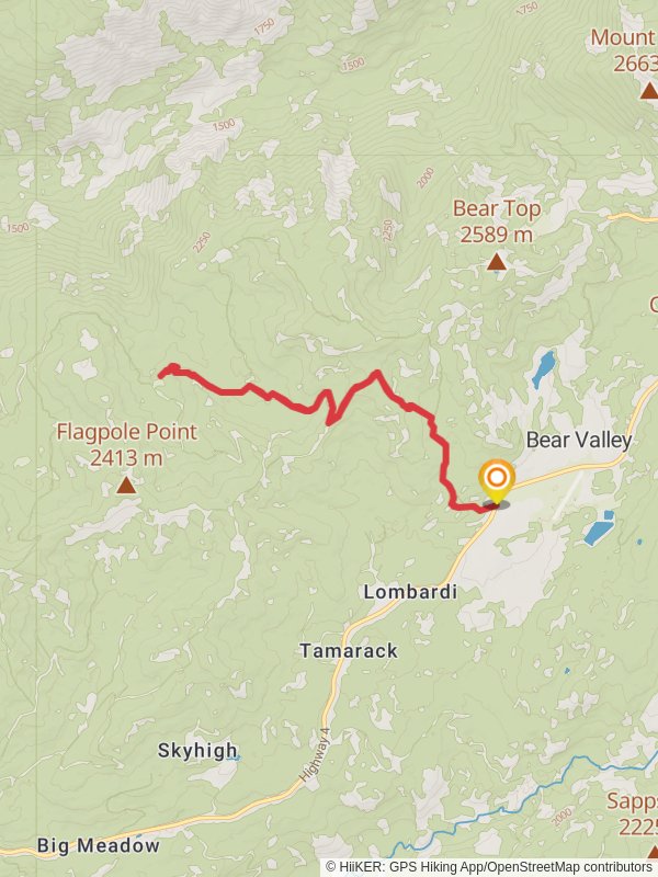 Jelmini Basin via Mokelumne Coast to Crest Trail
