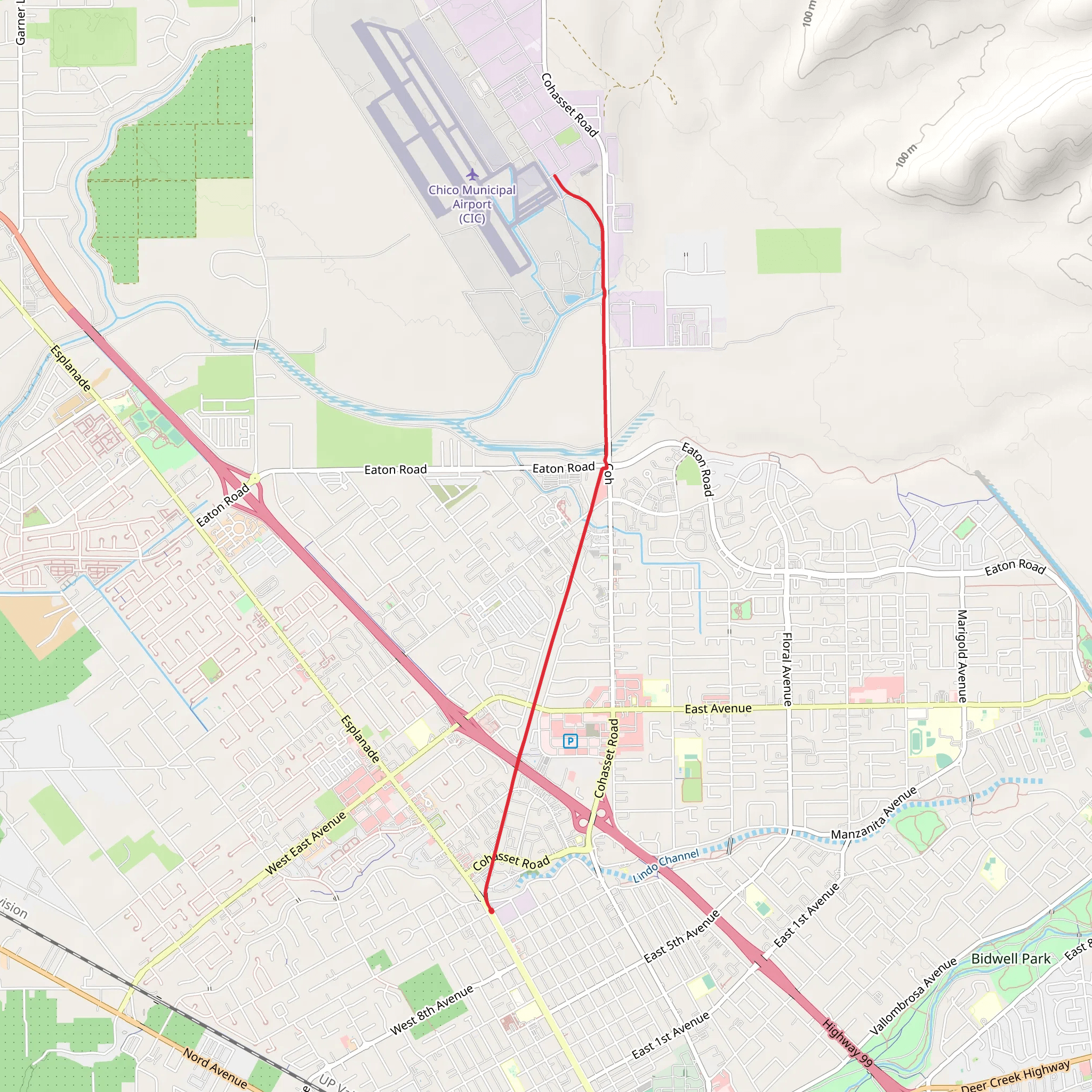 Esplanade mobile static map