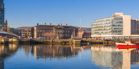 An image depicting the trail Belfast To Holywood and its surrounding area.