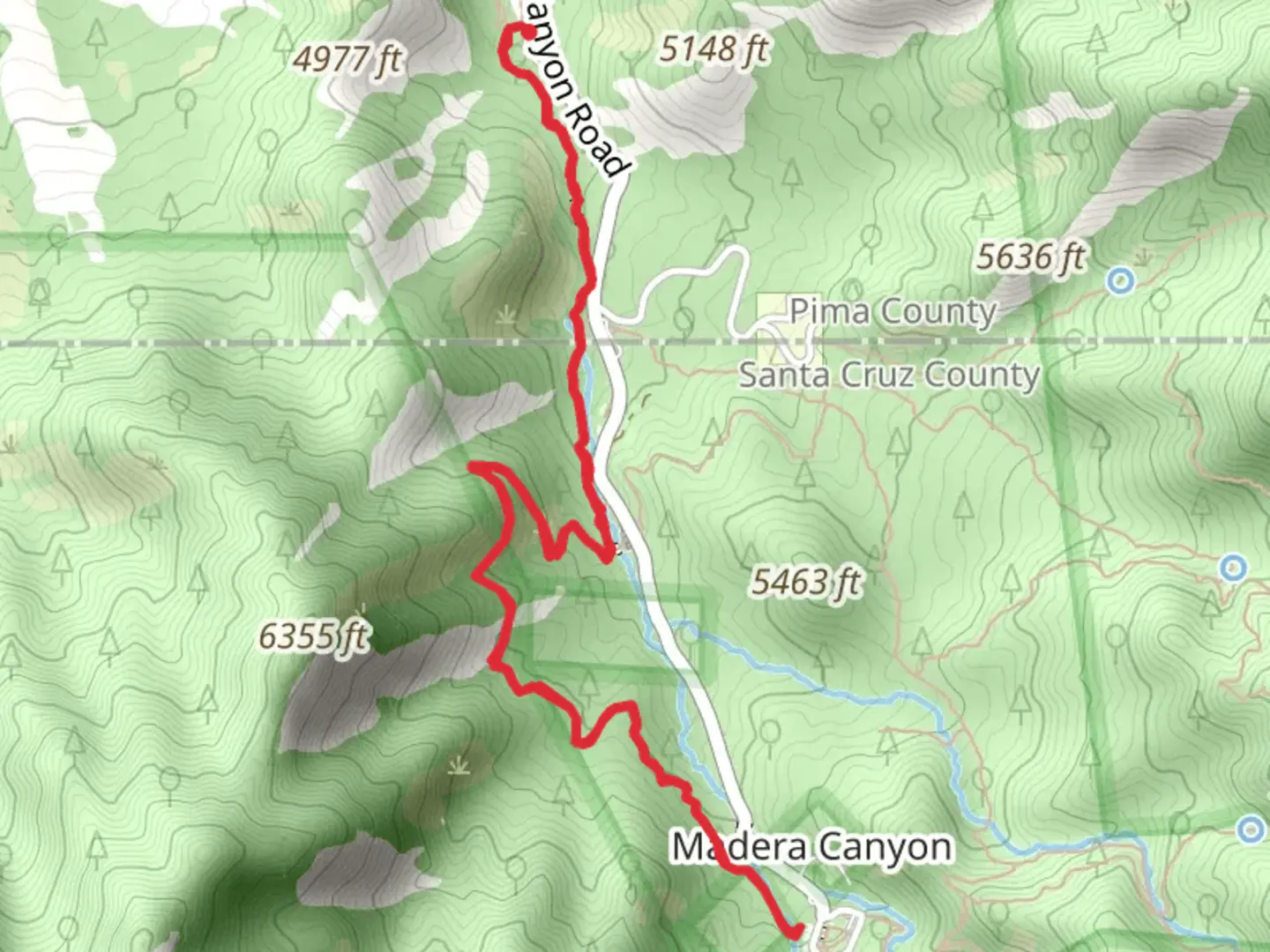 An image depicting the trail Madera Nature Trail and its surrounding area.