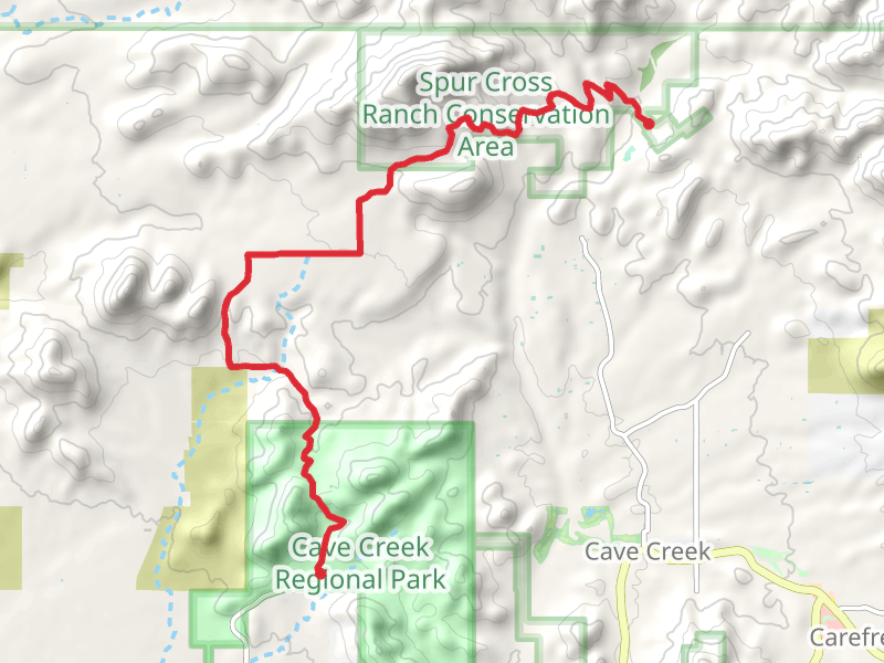 Overton and Spur Cross Trail
