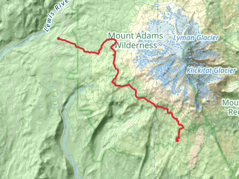 South Climb, Burnt Rock Peak and Riley Camp Trail