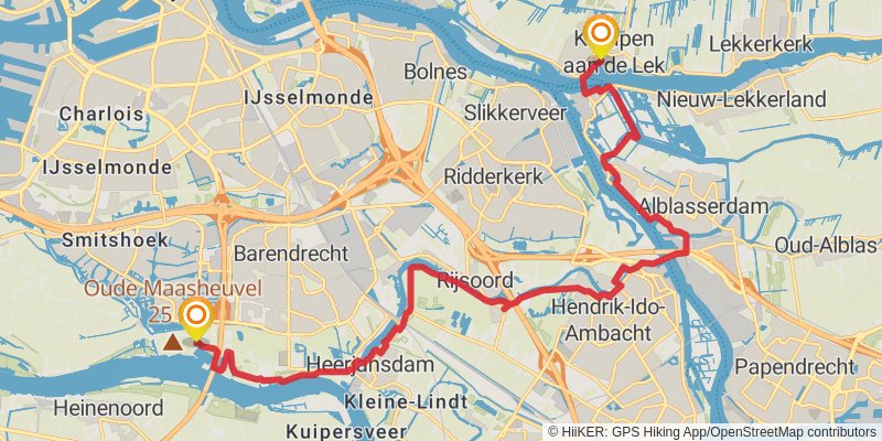 Oeverloperpad stage 4 Map